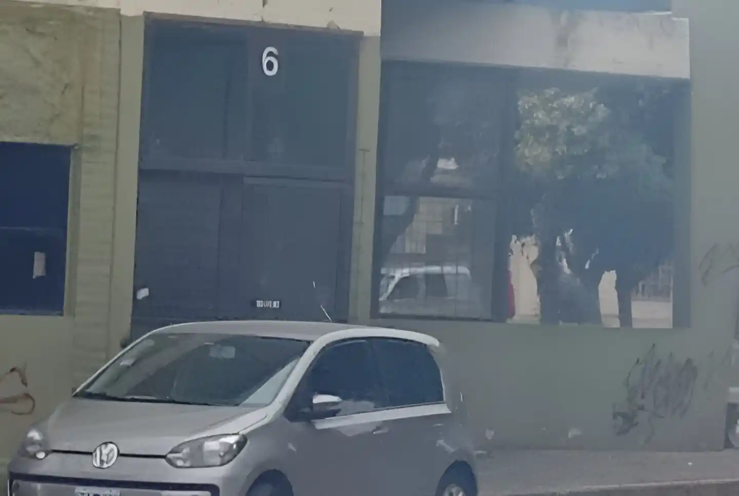 La foto capturada por el vecino que llamó a los Bomberos por temor a un incendio.