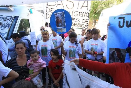 Los familiares de Jonathan Roldán pidieron justicia en Paraná