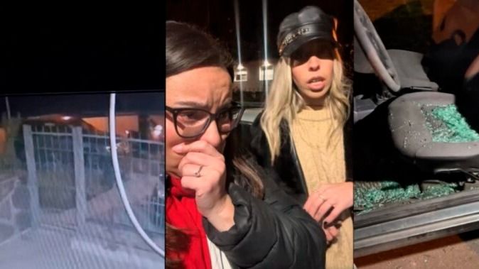 Las jóvenes compartieron la terrible experiencia que vivieron en sus redes sociales. (Imagen de video)
