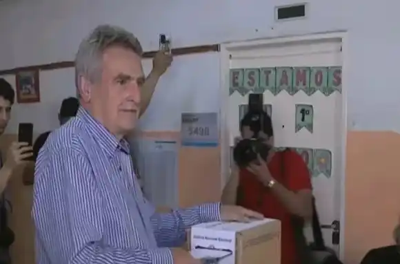 Votó Agustín Rossi: “Nuestro mensaje ha ido adquiriendo mayores niveles de adhesión”