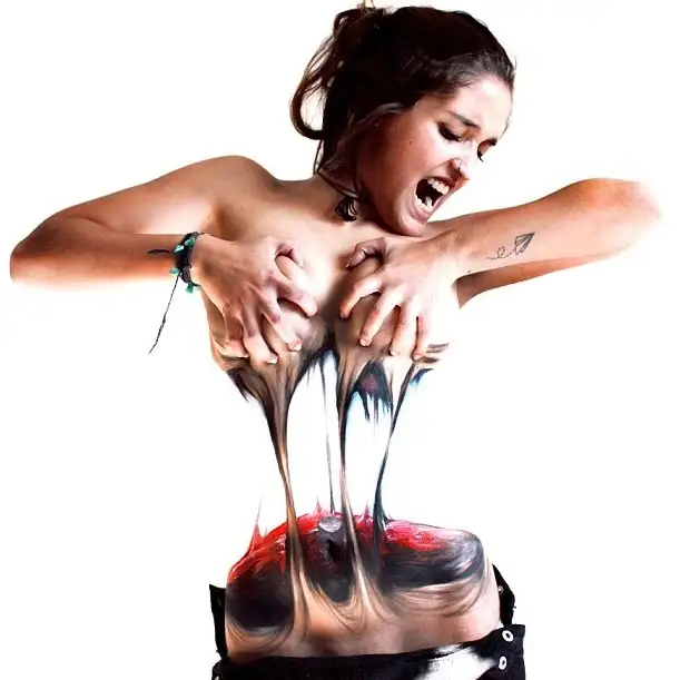 Mirá los "body paintings" de estas mujeres 