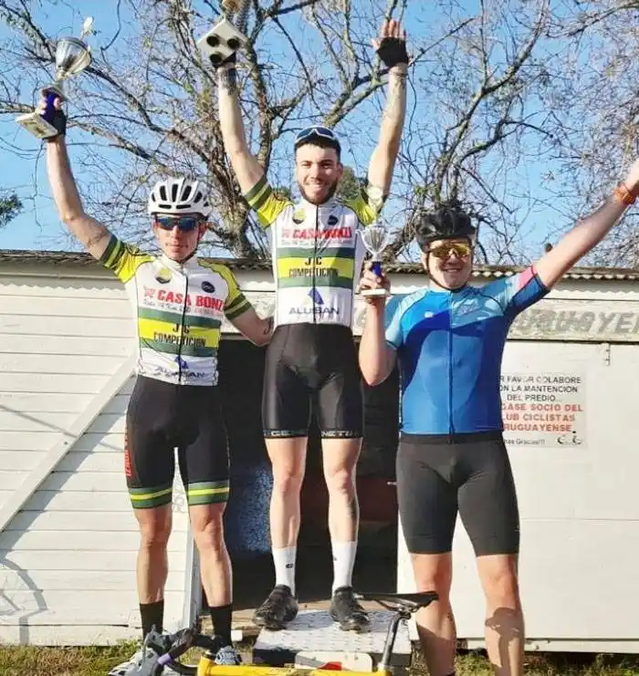 Pedalistas concordienses se destacaron en el Ciclismo de Pista