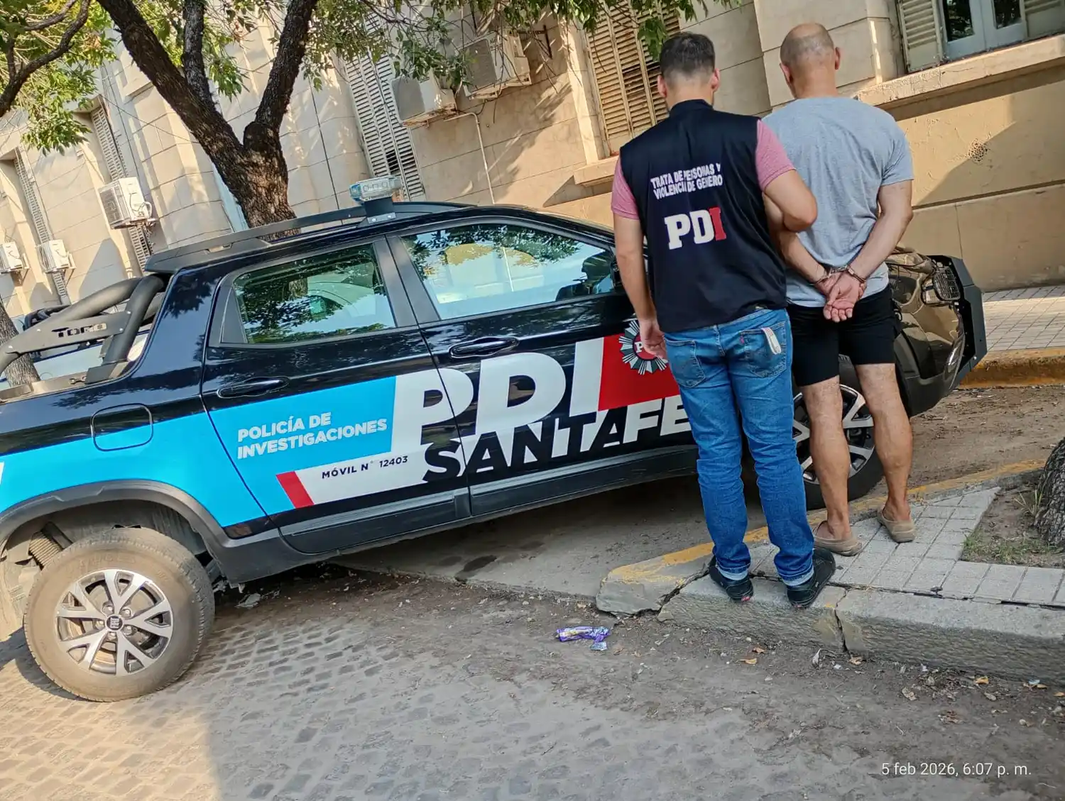 Detuvieron en Rafaela a un hombre en una causa por violencia de género contra su pareja