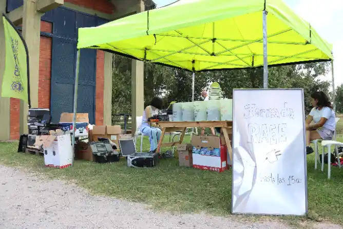 Residuos electrónicos transformados en recursos: Se recuperaron más de 3 toneladas de RAEE en Chascomús