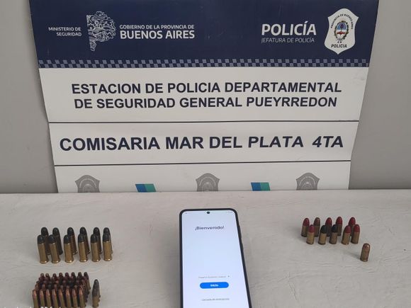 Allanamiento en el barrio Termas Huinco: secuestran municiones y un celular robado