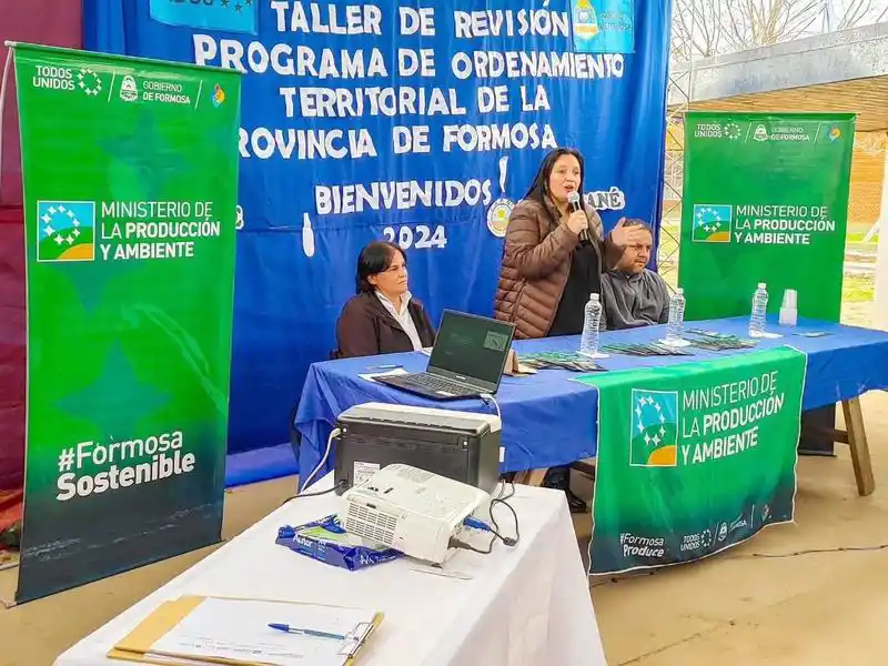 Segunda revisión de la Ley de Ordenamiento Territorial de Formosa organizado en Loma Senés