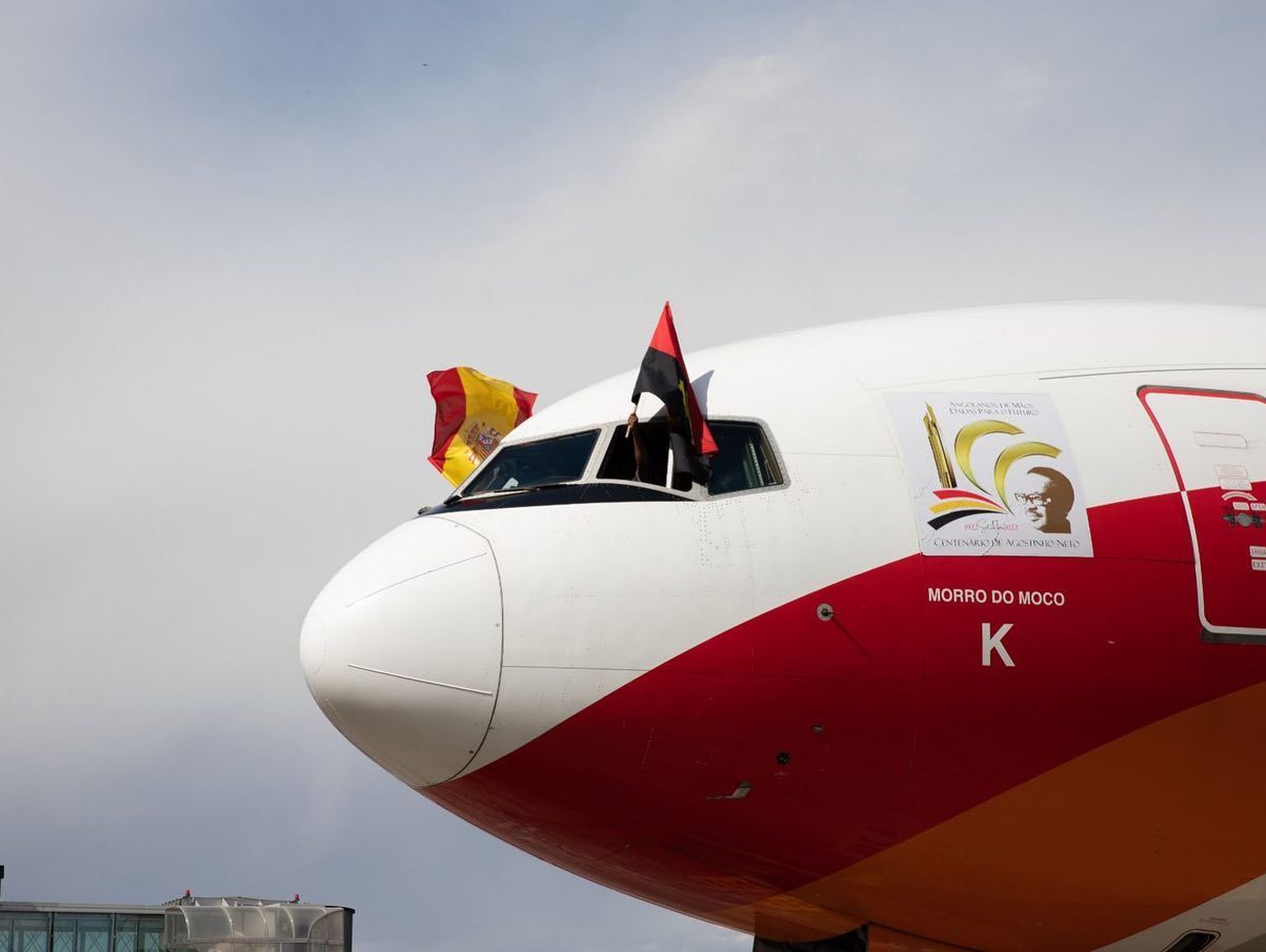 TAAG Angola Airlines inaugurated flights between Luanda and Madrid