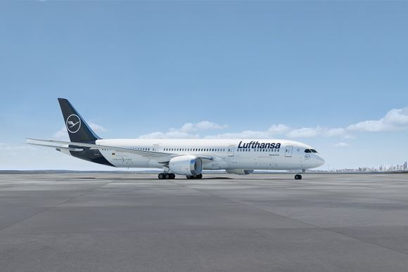 Fue observado el primer Boeing 787 Dreamliner de Lufthansa