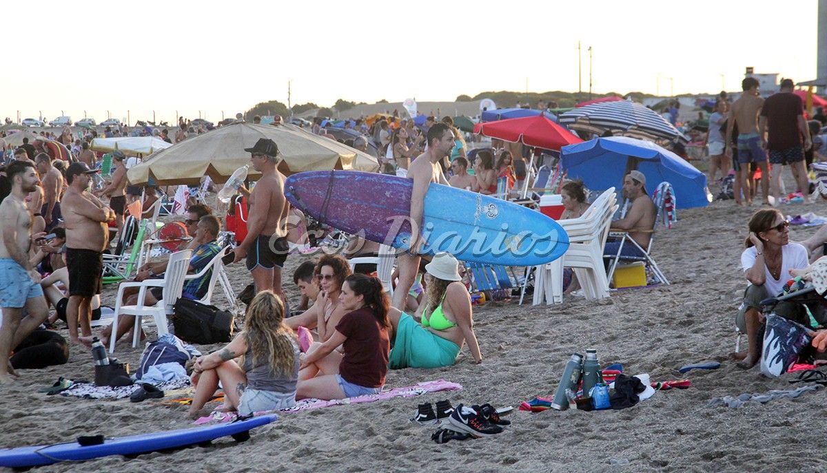 Térmica. La sensación llegó a los 35 grados