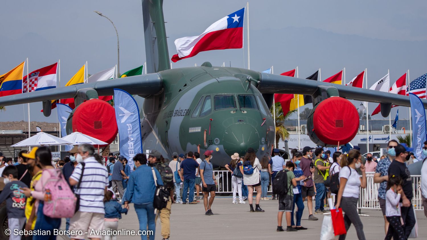 FIDAE 2024: Turbus, transporte oficial de la Feria Internacional del Aire y el Espacio