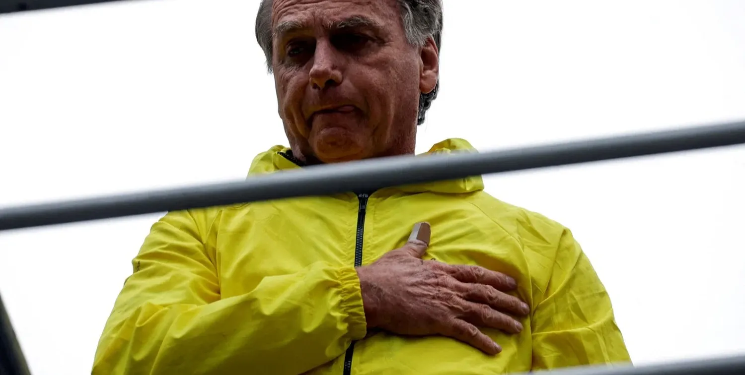 En un acto político, Jair Bolsonaro se descompensó