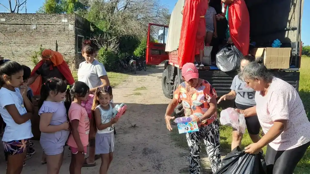 Los Reyes Magos llevaron alegría a más de 850 niños gualeyos
