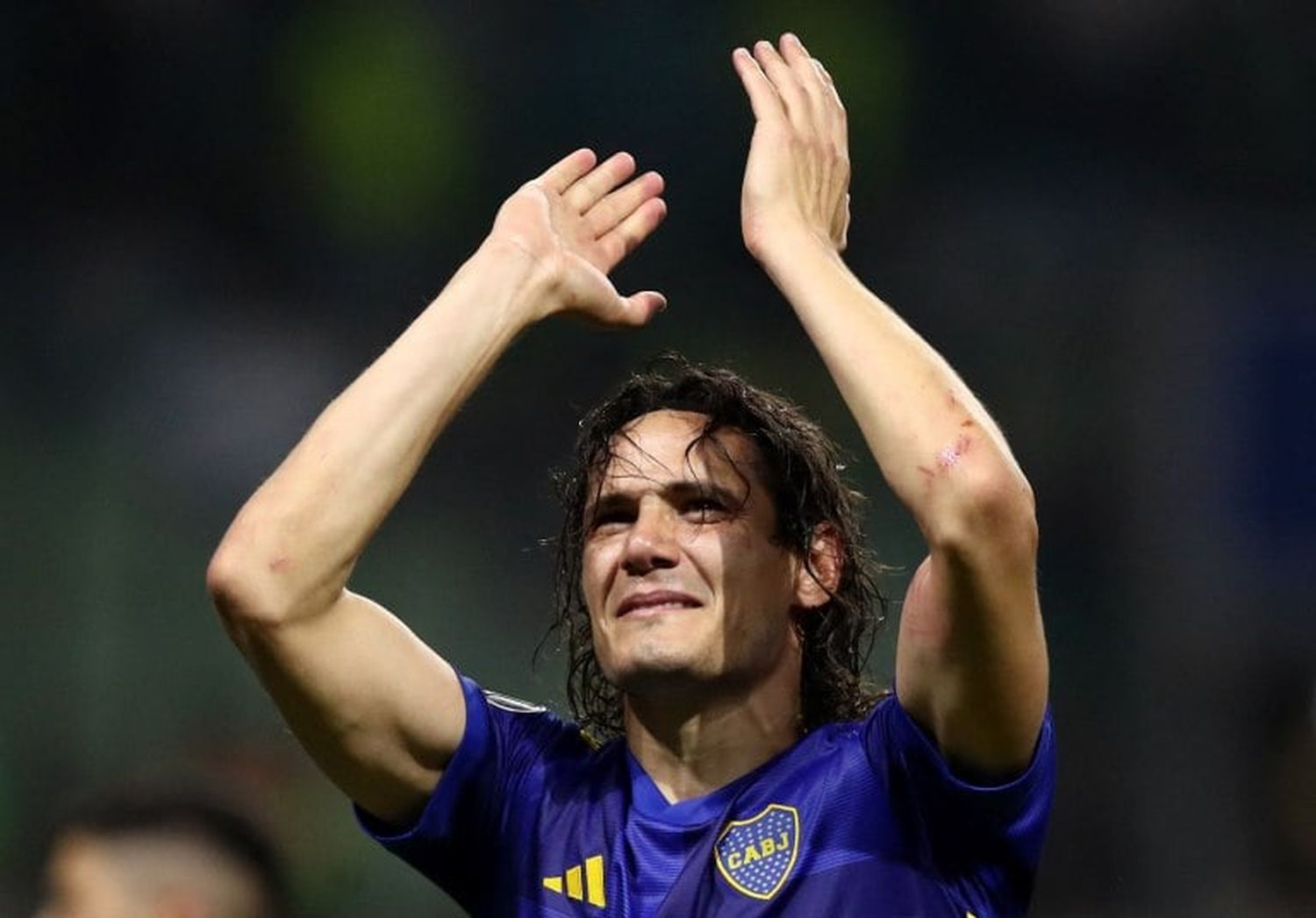 Cavani cortó la sequía en el momento indicado y fue clave para llevar a Boca a la final de la Libertadores