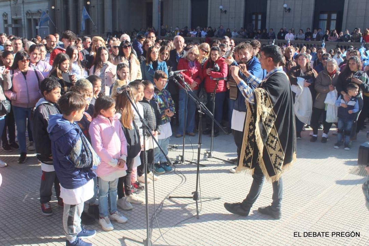 Crónica de la jura a la bandera