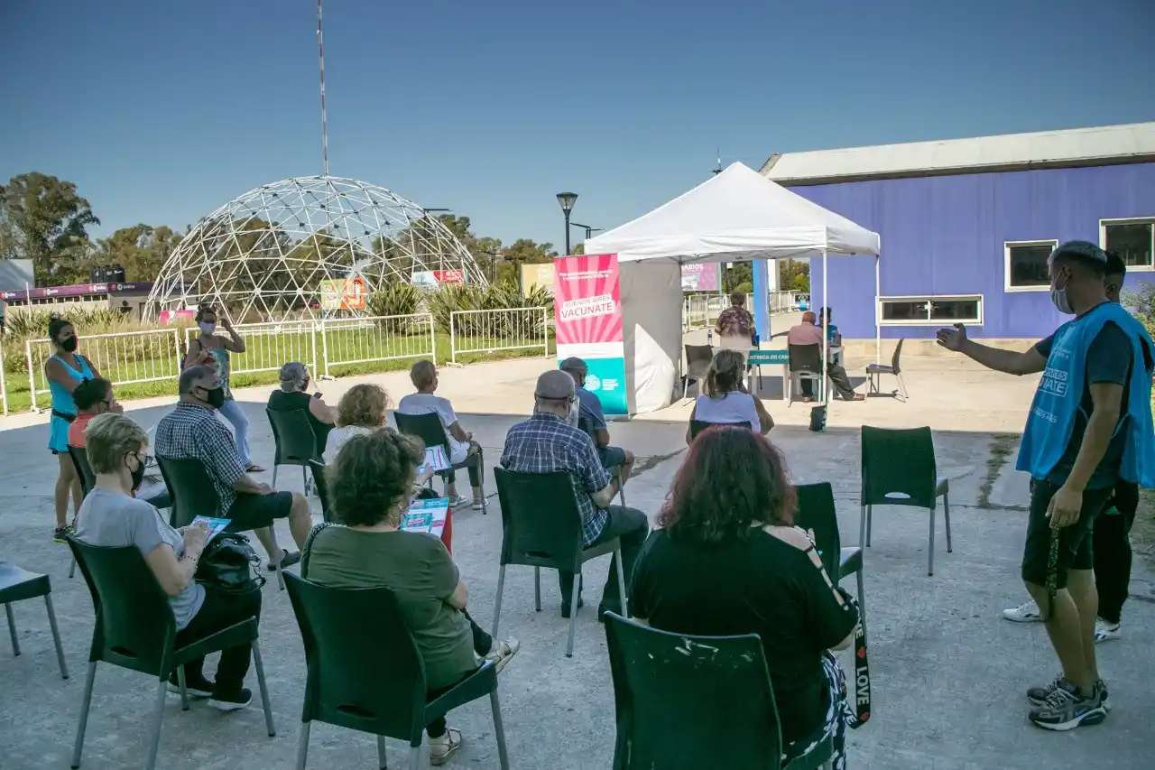 Vacunación Covid en la Provincia: Récord de inoculados en una sola jornada