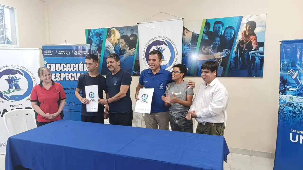Educación Especial y el PAIPPA firmaron un convenio de pasantías