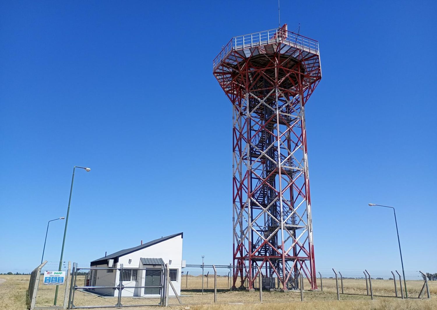 Radar instalado en Bahía Blanca