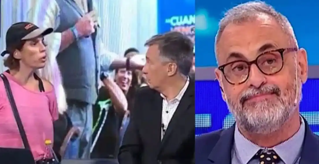 Filosa reacción de Jorge Rial tras la irrupción de una mujer en un programa de América