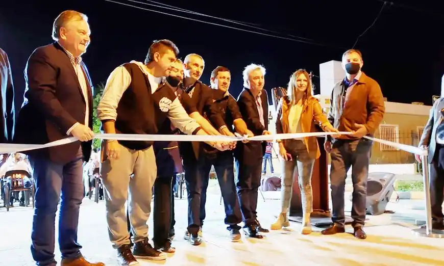 Programa “Mejoramiento Barrial”: inauguraron pavimento en San Cristóbal