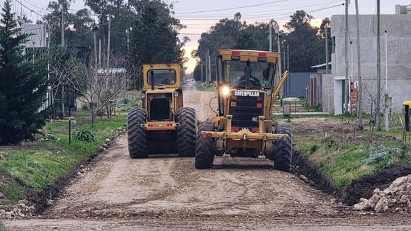 Plan para recuperar las calles de tierra, tras las lluvias