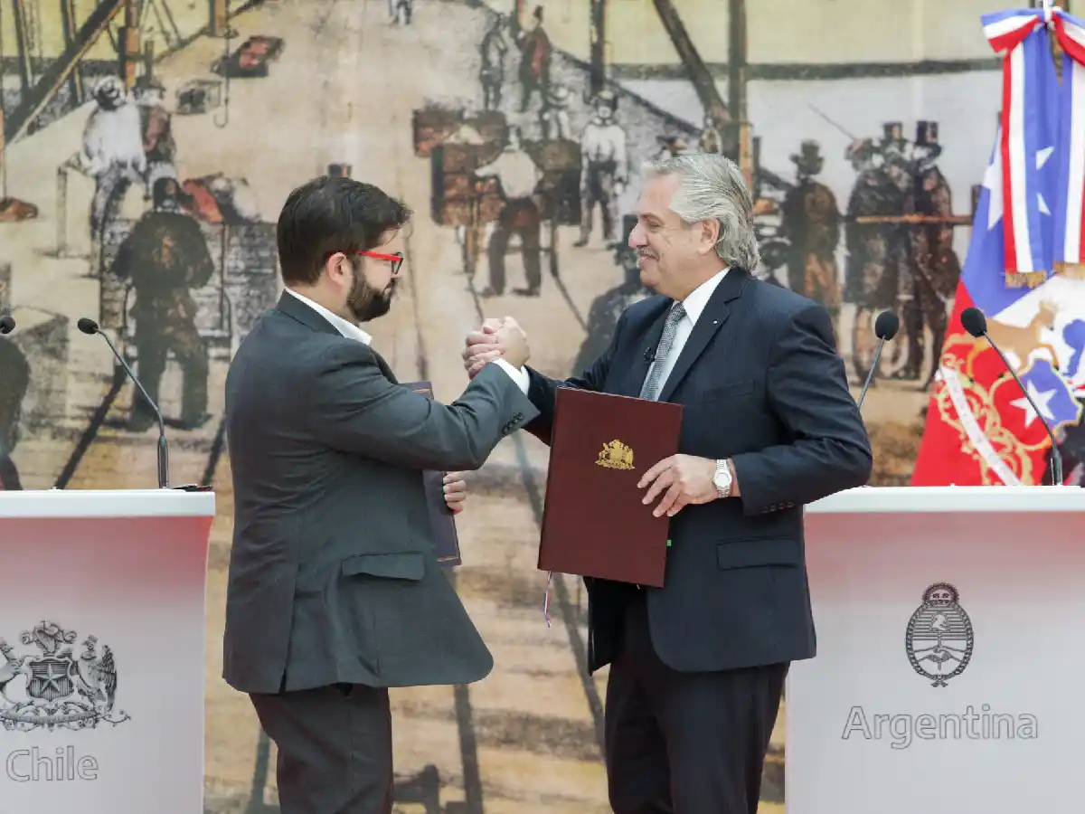 Alberto Fernández recibió a Gabriel Boric para avanzar en los puntos en común entre ambas naciones