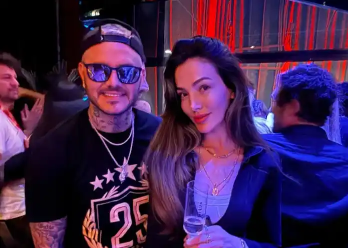 Quién es la modelo que vincularon con Mauro Icardi en los festejos en Turquía