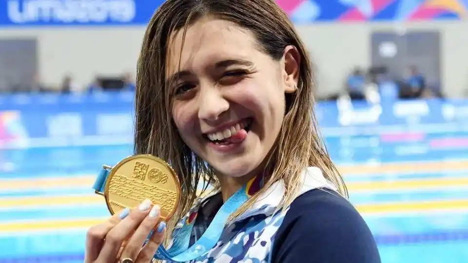 Delfina Pignatiello se quedó con otra medalla de oro en los Panamericanos