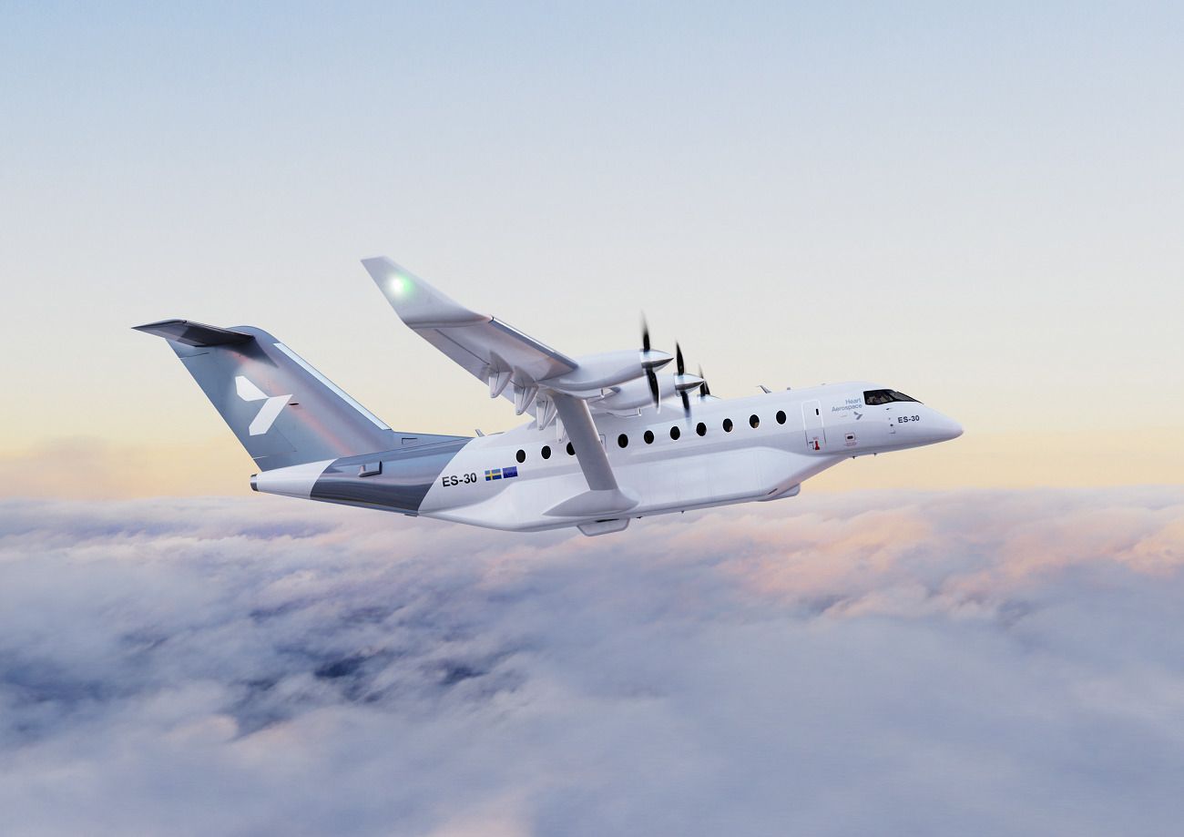 Air Canada, SAS and Rockton are interested in acquiring the ES-30, developed by Heart Aerospace