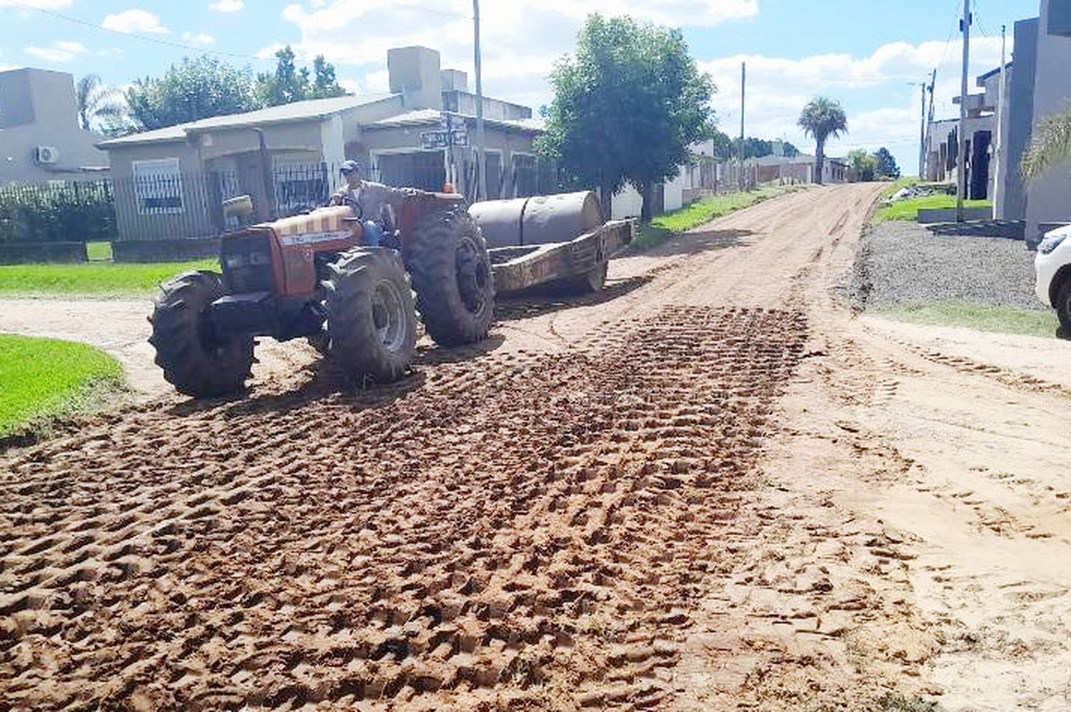 Arreglo de calles en Benito Legerén, El Martillo y Villa Adela