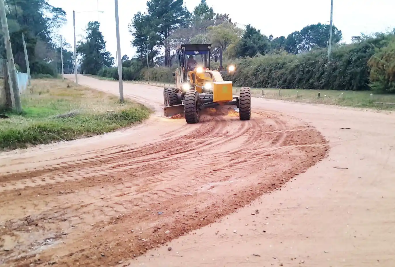 Programa de arreglo y bacheo de calles
