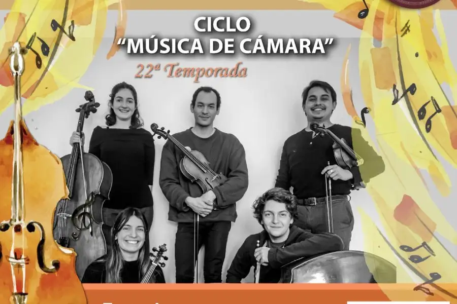 El “Ensamble Boccherini”, que se presenta con el auspicio de la Comisión Municipal para la Promoción de la Cultura.