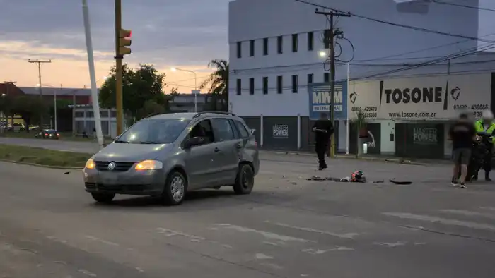 accidente ruta nacional 34 rn34 zobboli pellegrini choque moto auto ambulancia 107 - 3