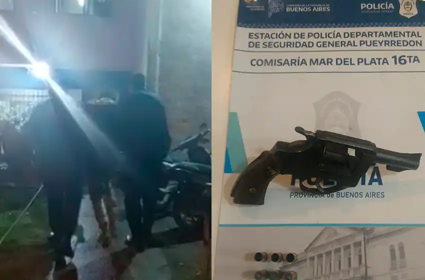 Detienen a peligroso hampón que andaba a los tiros