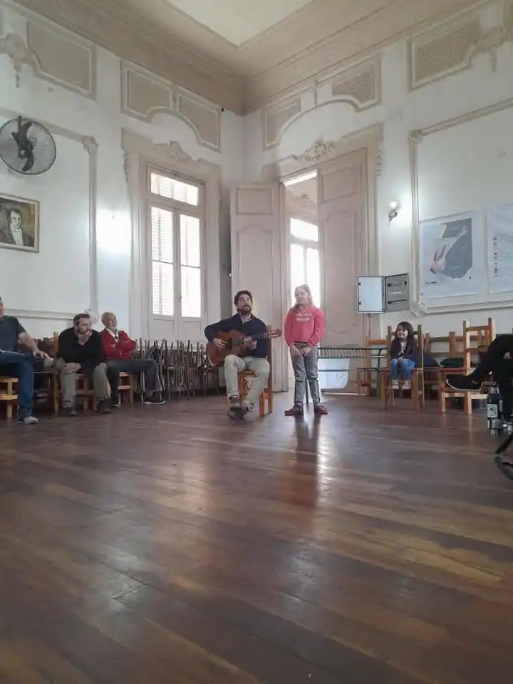 Juan Martín Caraballo “cantó por nuestros humedales”