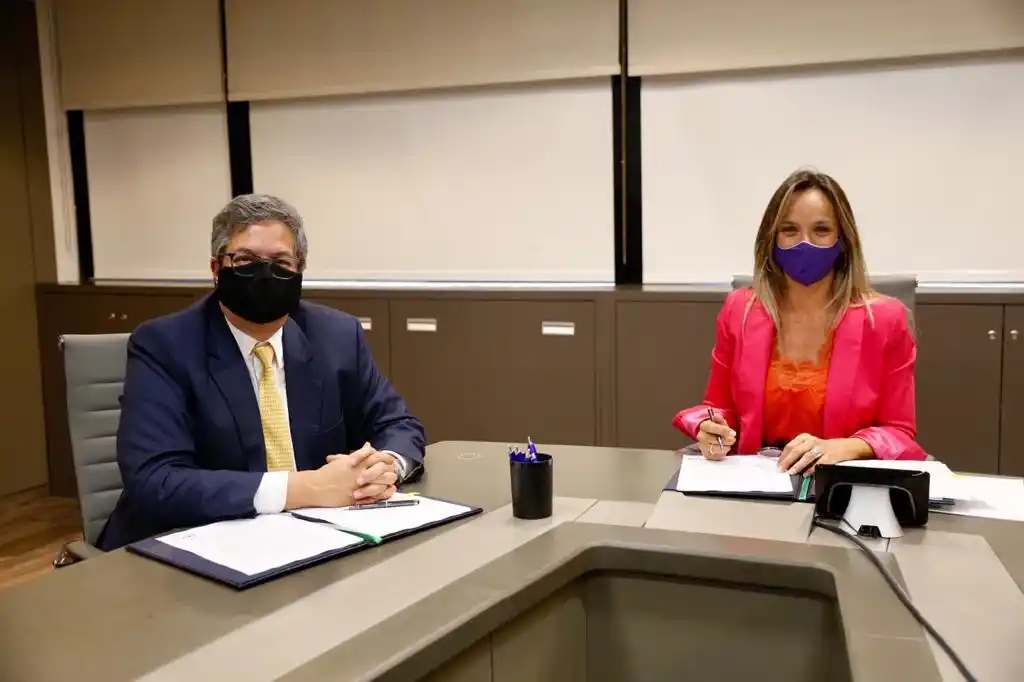 AySA y CAF firman un convenio para llevar adelante obras en plantas de agua y saneamientos