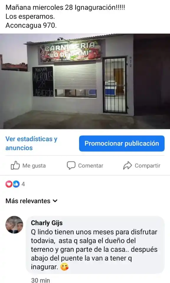 Una familia denunció que vive amenazada por un presidiario