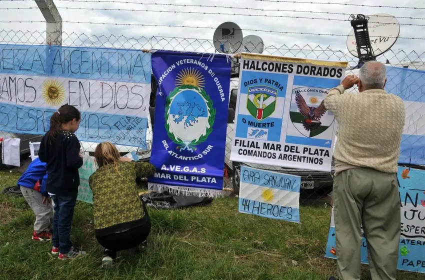 ARA San Juan: familiares pasarán juntos Navidad en Mar del Plata
