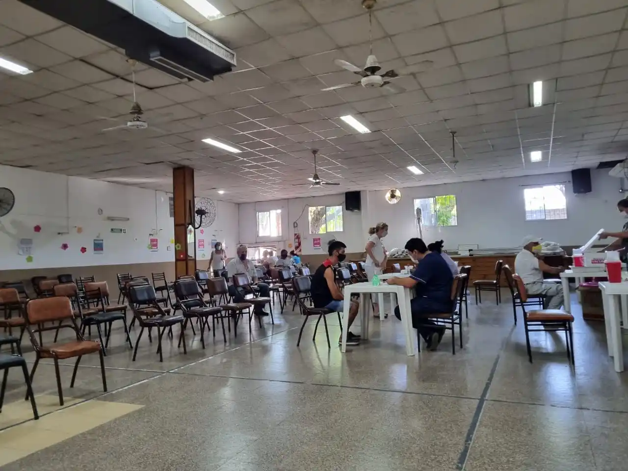 Vacunatorio: llegaron 800 Sinopharm y comienzan a aplicarse este jueves