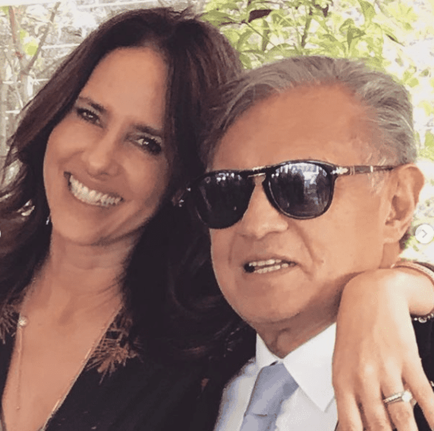Paola Turbay y su padre, Gabriel. Foto: Instagram