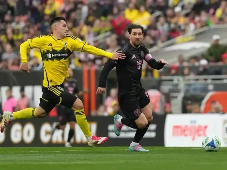 Inter Miami venció al Columbus Crew por la MLS. Foto:Jason Mowry/Getty Images