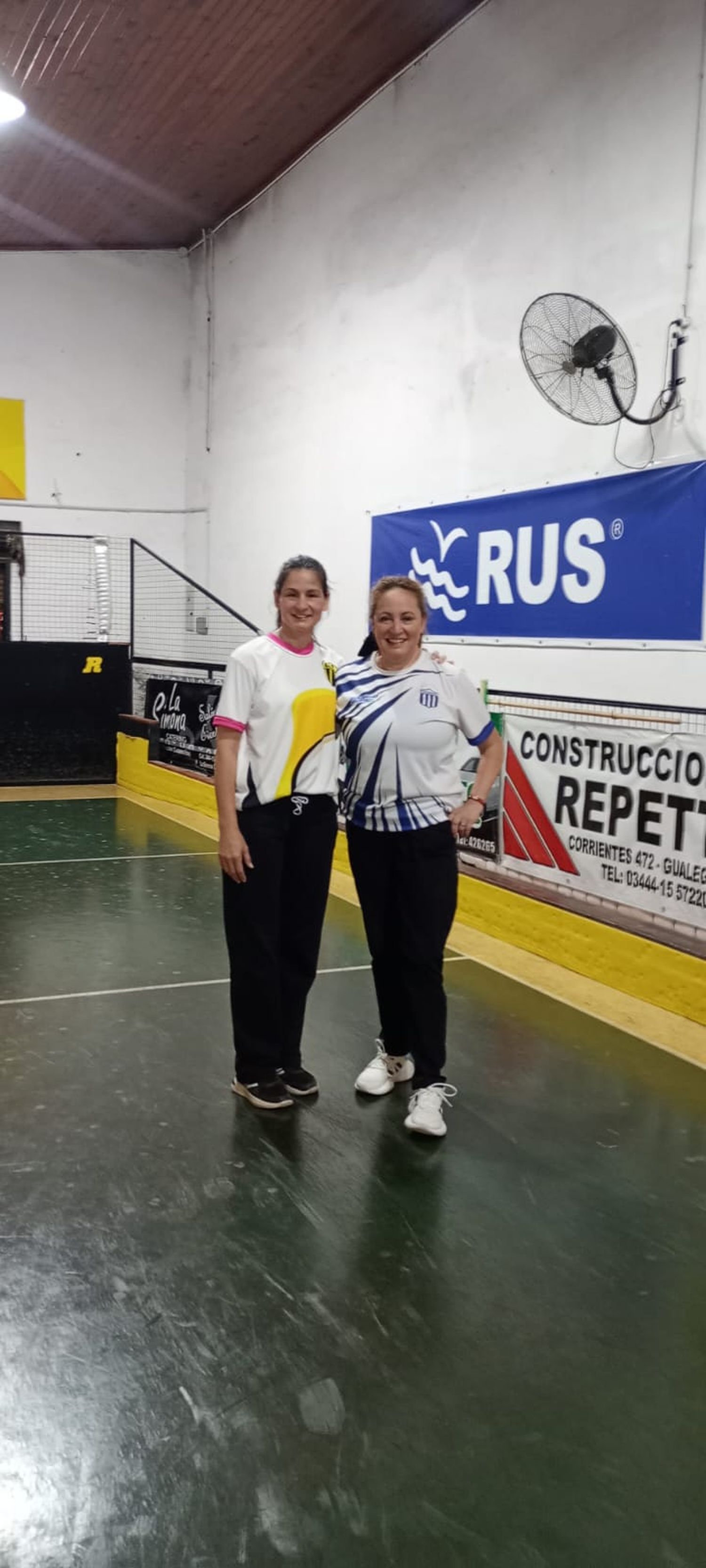 Emilce Ojeda y Telma Dotta estarán este fin de semana en el Entrerriano Mixto que se juega en Colón.