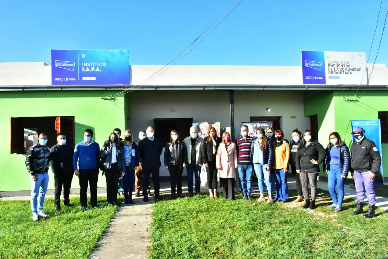 Inauguraron en Clorinda nuevas oficinas del Espacio ECO y el Instituto IAPA
