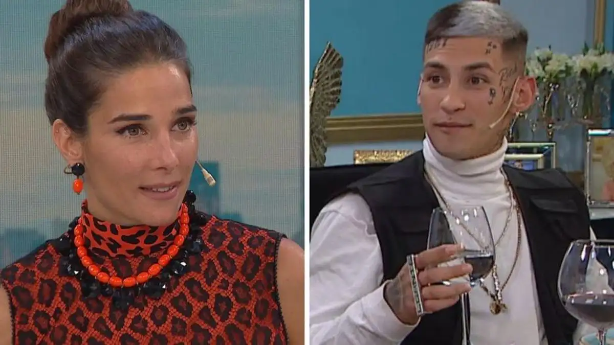 Juana Viale reveló qué impresión le dio L-Gante tras el almuerzo que compartieron