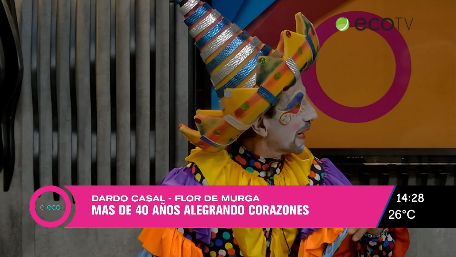 Dardo Casal más de 40 años alegrando corazones