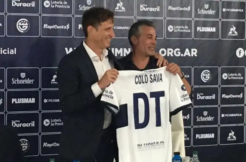 Sava fue presentado como DT de Gimnasia