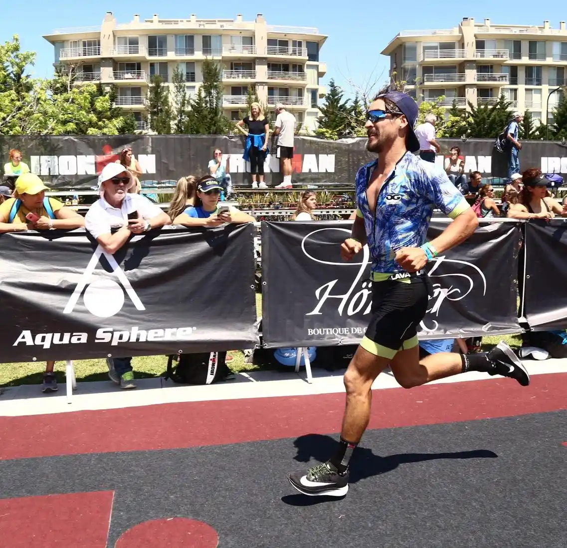 Gonzalo Acosta se lució en Nordelta y clasificó para el Mundial 70.3