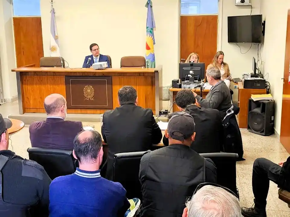 El juez Albano Gallicchio resolvió la pena a imponer a Marino, tras el veredicto de culpabilidad que había resuelto un jurado popular.