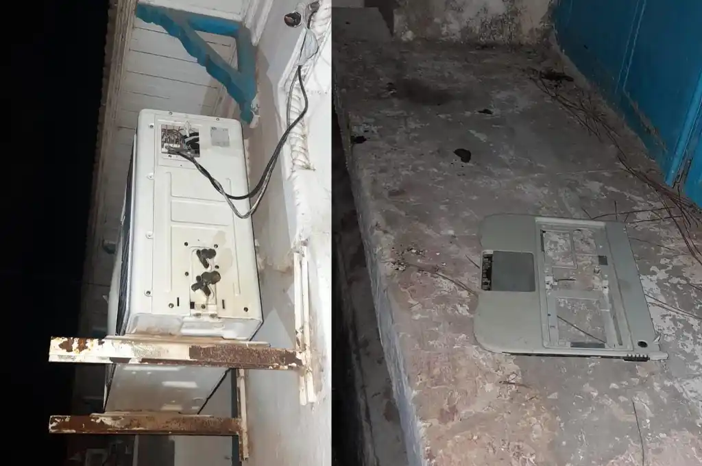 Asaltaron una escuela y un jardín de infantes, pero fueron descubiertos