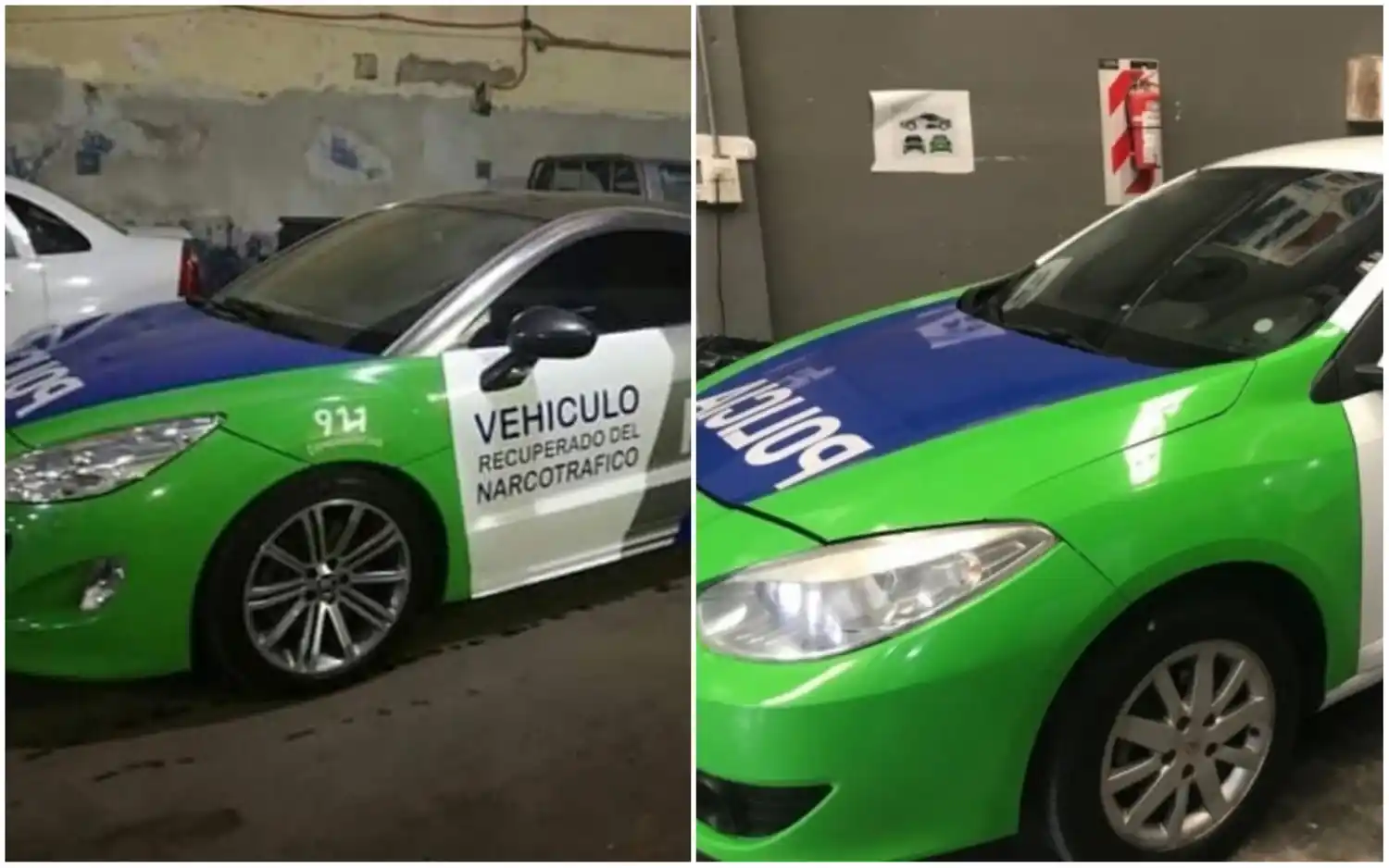 La Provincia presenta los "patrulleros vip", autos de alta gama incautados al narcotráfico