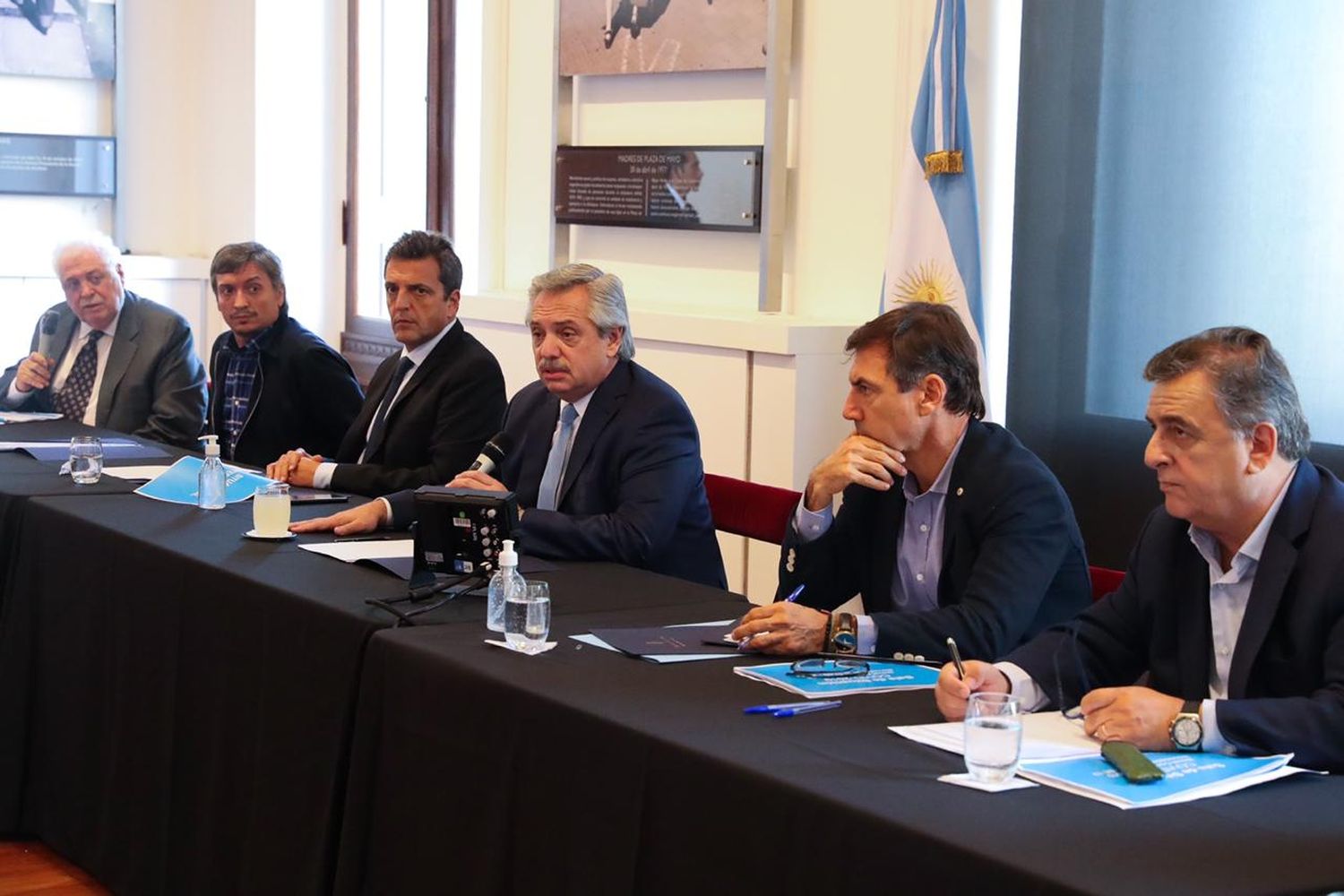 Coronavirus: Massa no descartó una cuarentena nacional tras reunión de Gobierno y oposición en la Rosada